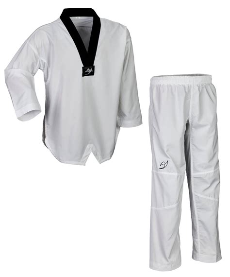 nike taekwondo anzug schwarzes revers 190 cm|Hochwertige Taekwondo.